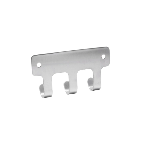 Cabide para Banheiro 3 Ganchos Metal Loft Sensea