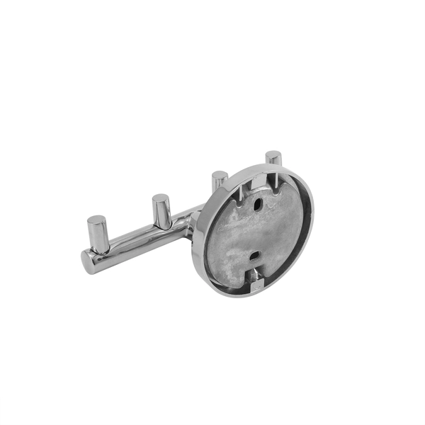 Cabideiro para Banheiro Quádruplo Metal Suite Sensea
