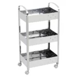 Carrinho Modular 77x28x40cm Prata Brinox