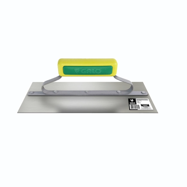 Desempenadeira Aço Inox Lisa 120x290mm Cabo Fechado com 5 rebites Galo