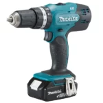 Furadeira e Parafusadeira de Impacto 1/2" 18V DHP453X10-P com Canivete, Jogo de Brocas e Bits Makita