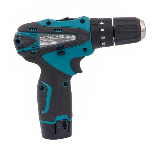 Furadeira e Parafusadeira de Impacto 3/8" HP330DWE 12V Bivolt Makita