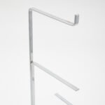 Porta papel higiênico com revisteiro Brinox aço inox 50cm