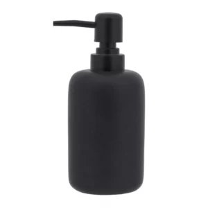 Porta Sabonete Líquido Redondo de 250ml Preto Mart Collection