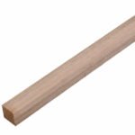 Quadrado de Madeira Eucalipto Aparelhado Natural 2x2x100cm Massol