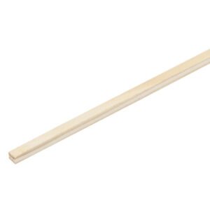 Quadrado de Madeira Pinus Natural 1x1x220cm Massol