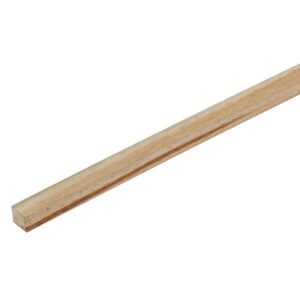 Quadrado de Madeira Pinus Aplainada Natural 2x2x250cm Schneider