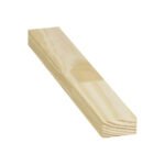 Sarrafo de Madeira Pinus Natural 4x2x100cm Santa Luzia