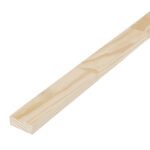 Sarrafo de Madeira Pinus Natural 5x2x100cm Santa Luzia