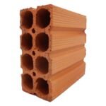 Bloco Cerâmico de Vedação 8 Furos 9x19x19cm tijolo